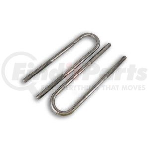 Euclid E-UB5161-16 Leaf Spring Axle U-Bolt Kit Leaf Spring Axle U-Bolt Kit, Round Bend, 6.00 in. Thread Length, 7/8 in.-14