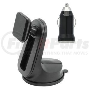 BT19772 by BRACKETRON INC - Mobile Phone Mounting Bracket - Magnet, Rotating Head and Sliding Mechanism