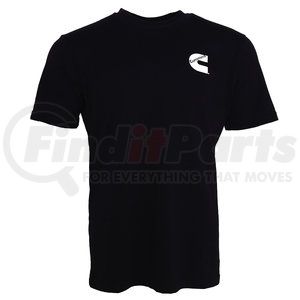 CMN4763 by CUMMINS - T-Shirt, Unisex, Short Sleeve, Black, Cotton, Tagless Tee, 2XL