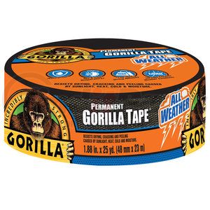 Gorilla Heavy Duty Black Mounting Tape, 1 x 60