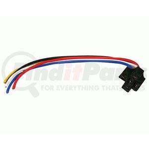 ERS123 by THE INSTALL BAY - Relay Socket/Harness, 5 Wire, Locking, with 12", Lead