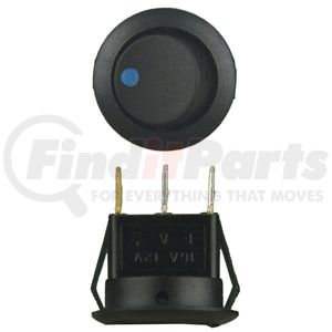 IBRRSB by THE INSTALL BAY - Rocker Switch - Round, Blue, LED,