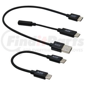 MBS05100 by MOBILE SPEC - USB Charging Cable - USB-C Charge and Sync Cable Kit