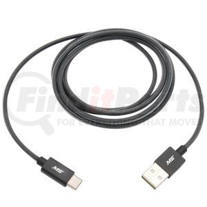MBS06310 by MOBILE SPEC - USB Charging Cable - USB-C To USB-A Charge and Sync Cable, 5 ft.