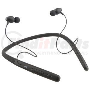 MBS11306 by MOBILE SPEC - Earplugs - Neckband, Bluetooth, Premium, Black, In-Line Mic, 6 Hour Battery Life