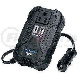 MSI120 by MOBILE SPEC - Power Inverter - Slim Plug-In Design, 120W