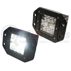 RS3X3FECO by RACE SPORT - Auxiliary Light - Auxiliary Light, Eco Light, LED, High Power, Flush Mount Style, Sold In Pairs