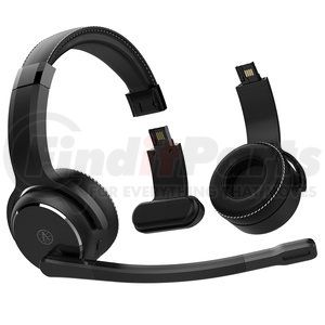 DRYVE210 by RAND MCNALLY - Headset - ClearDryve 210 Premium, 2-in-1 On-Ear Headset, Wireless, with Noise Cancellation, Bluetooth 5.0
