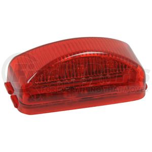 RoadPro RP-1559R Marker Light Marker Light - 2.5" x 1.25", Red, 6 LEDs, Sealed, 2-Plug Connection