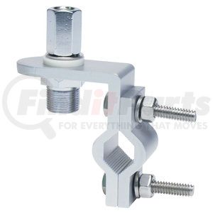 RP-319 by ROADPRO - Mirror Mount - Thin, 2-Bolt, 3-Way, Double Groove, 3/8" x 24 Stud, with SO-239 Connector