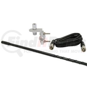 RP-84B by ROADPRO - Antenna - CB Antenna Kit, Mirror Mount, 4 ft., with 9 ft. Cable, Black, 20 Gauge Copper Wire