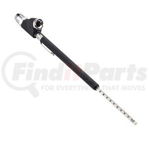 RPDFT160 by ROADPRO - Tire Gauge - Dual Foot, Black, Short, 7"