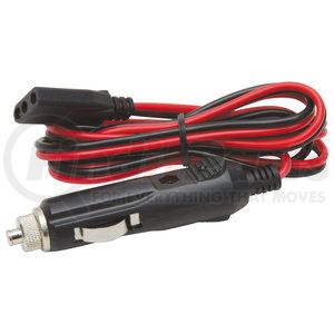 RPPS-220 by ROADPRO - Power Supply Cord - 3-Pin 2-Wire, with 12V Cigarette Lighter Plug, for CB Radio