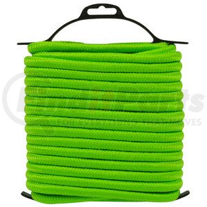 RoadPro RP890006GR Rope Rope - 3/8" x 50 ft., PolyGreen, Spool