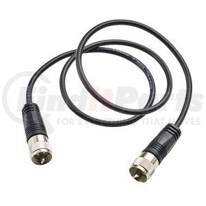 TS-3CC by TRUCKSPEC - Antenna - CB Antenna, RG-58A/U Coaxial Cable, 3 ft., with Molded PL-259 Connectors