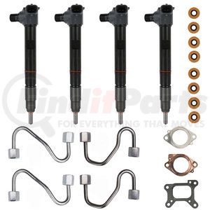 AP54803 by ALLIANT POWER - Remanufactured L5D Common Rail Injector Bank Kit