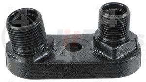12200 by FOUR SEASONS - #8 MIO Discharge, #10 MIO Suction (Horizontal Short), Cast Iron, Compressor Manifold (Valeo Type)