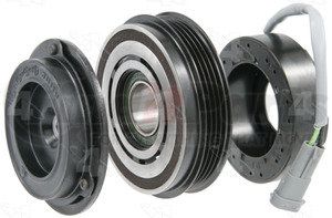 47362 by FOUR SEASONS - New Nippondenso 10S17F Clutch Assembly w/ Coil
