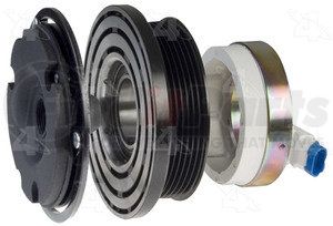 47655 by FOUR SEASONS - New GM Harrison DA6-HR6-HD6-HT6+HE6 Clutch Assembly w/ Coil