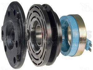 47651 by FOUR SEASONS - New GM Harrison DA6-HR6-HD6-HT6+HE6 Clutch Assembly w/ Coil