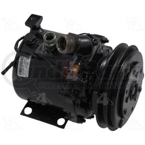 57402 by FOUR SEASONS - Reman Bosch Compressor w/ Clutch