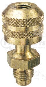 59178 by FOUR SEASONS - Straight - 1/4 in. Manifold Gauge Adapter w/ Anti-Blow Back