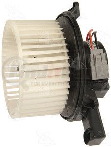 75873 by FOUR SEASONS - HVAC Blower Motor - Flanged, Vented, CW, with Wheel