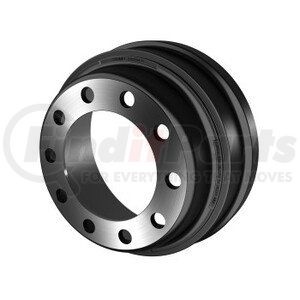 10014756 by CONMET - Brake Drum - Front, TruTrun, 16.5 in. dia. x 5 in. Width, 10-Bolt Holes