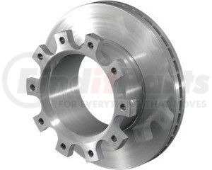 10020682 by CONMET - Disc Brake Rotor Kit - 430 mm. Rotor, OD-Piloted U-Shape, Front and Drive Axle, for Heavy Duty, Freightliner