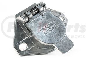 421015 by TRAMEC SLOAN - Receptacle, Zinc, 7-Way Socket, Wire, Split