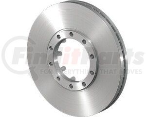 10080762 by CONMET - Disc Brake Rotor Kit - Flat, with Six (6) M14 Caliper Bolts, and Ten (10) 1/2” Screws and Washers