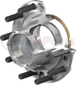 10082250 by CONMET - Drum Brake and Hub Assembly - 11,500 lbs. Rating,  Aluminum Hub, 3.80 in. Stud, Aluminum Wheels