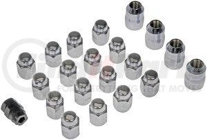 711-641 by DORMAN - Chrome Acorn 2-Pc M14-1.50
