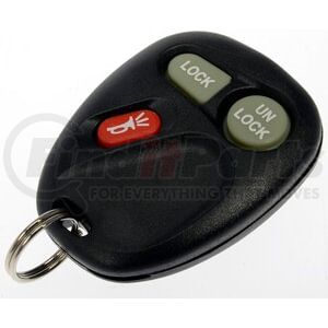 13734 by DORMAN - Keyless Entry Remote 3 Button