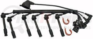 358W/LOOM by BREMI - Bremi-STI Spark Plug Wire Set; w/Loom; Blue Or Black Silicone Wire;