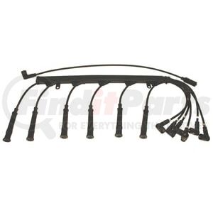 730W/LOOM by BREMI - Bremi-STI Spark Plug Wire Set; w/Loom; w/Original Distributor Cap; Blue Or Black Silicone Wire;