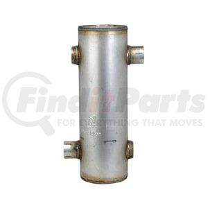 M060251 by DONALDSON - Exhaust Muffler - 18.81 in. Overall length