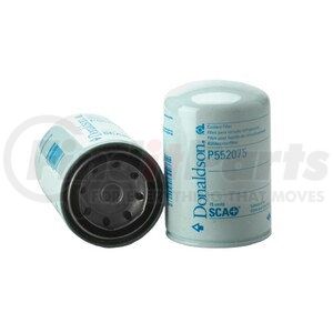 P552075 by DONALDSON - Engine Coolant Filter - 5.35 in., 11/16-16 UN thread size, Spin-On Style Cellulose Media Type, Cummins 3318318