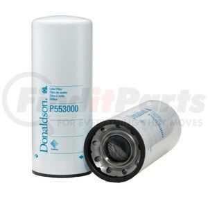 P553000 by DONALDSON - Engine Oil Filter - 11.65 in., Full-Flow Type, Spin-On Style, Synthetic Media Type