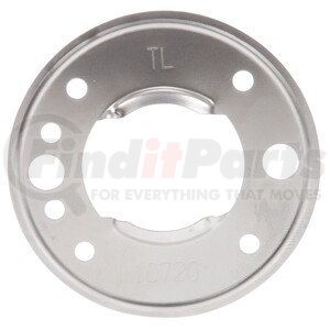 10400 by TRUCK-LITE - 10 Series Round Shape Lights Mounting Bracket - 2.5" in Diameter Lights, Silver Stainless Steel, 2 Screw PL-10, Stripped End/Ring Terminal, Kit