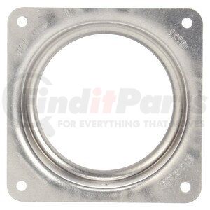 10722 by TRUCK-LITE - 10 Series Round Shape Lights Mounting Bracket - 2.5" in Diameter Lights, Silver Aluminum, 4 Screw Bracket Mount