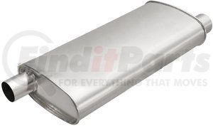 M100465 by DONALDSON - Exhaust Muffler - 51.00 in. Overall length