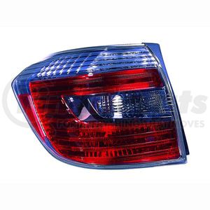 312-1988L-US7C by DEPO - Tail Light Housing, LH, with Lens