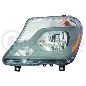 340-1151L-AS2 by DEPO - Headlight Assembly - Driver Side, Composite, With Bulb for 2014-2018 Mercedes Sprinter