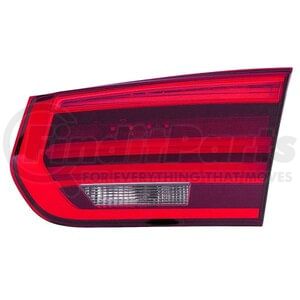 344-1306R-AC by DEPO - Tail Light, Passenger Side (RH) Inner, LED, Red and Clear Lens, CAPA Certified