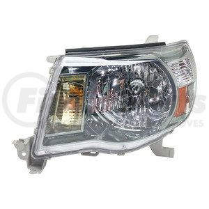 312-1186L-AS7 by DEPO - Headlight, LH, Assembly, Type 1, with Sport Package, Composite