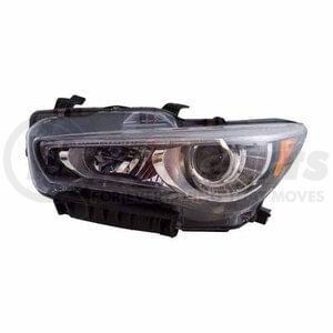 325-1106L-AC2 by DEPO - Headlight, LH, Assembly, without Adaptive HeadLamp, Composite