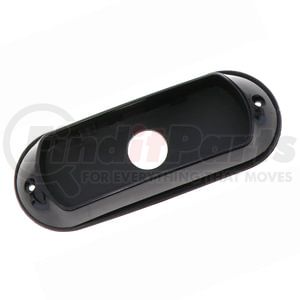 K50-1B00-1 by TECNIQ - TecNiq K50 Series Black Flange Trim Ring and Gasket Kit for K50 5 in. x 2 in. LED Flasher