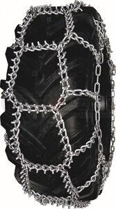 TR602906 by QUALITY CHAIN - Tractor, Trygg SMT Flexi, Studded Link Alloy, Net Style, 8mm