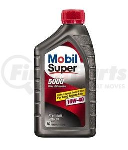 124402 by MOBIL OIL - Super ™ Motor Oil - SAE 10W-40, Synthetic Blend, 1 Quart Bottle